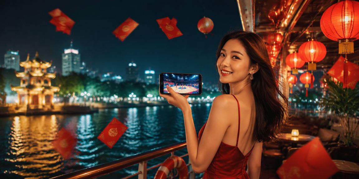 Trận bóng rổ về đêm ở Hà Nội với ánh đèn lồng truyền thống