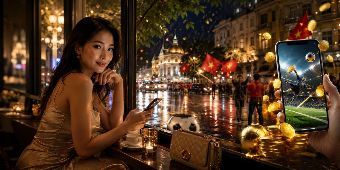 Người chơi cá cược bóng đá tại quán cafe Hà Nội